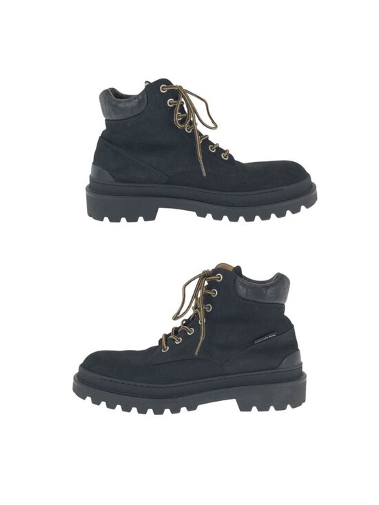 Dior Explorer 40 Black Silver Leather Boots Ankle main image 6